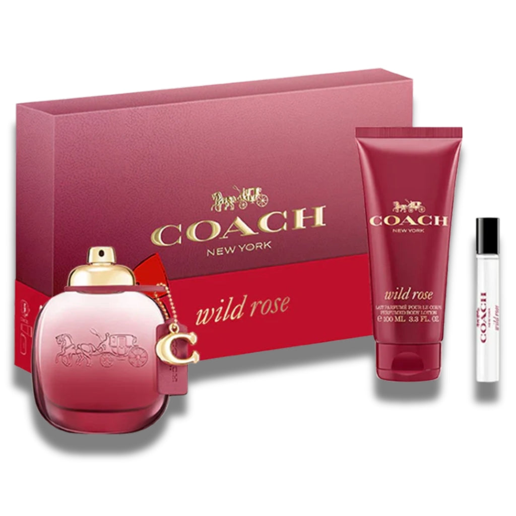 Coach New York Wild Rose Gift Set