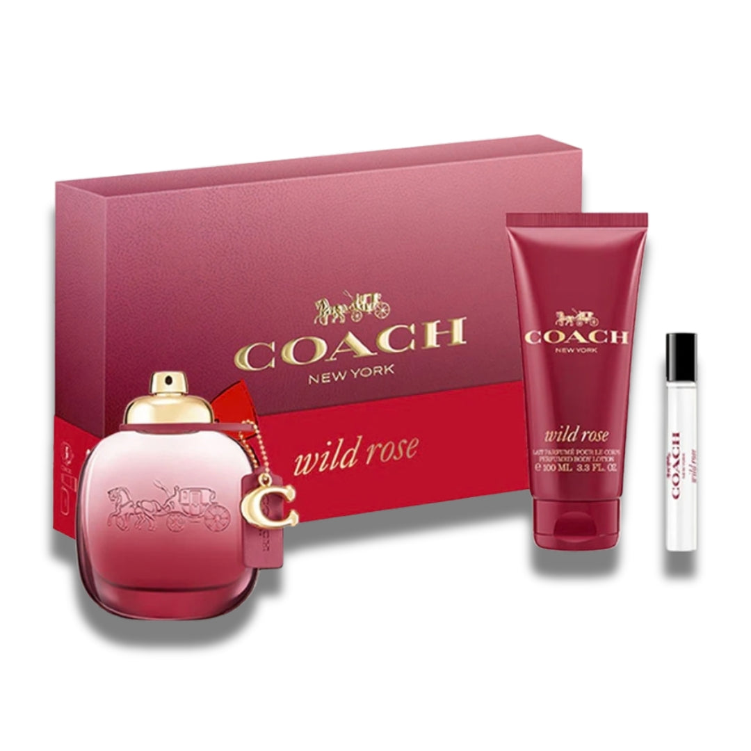Coach New York Wild Rose Gift Set