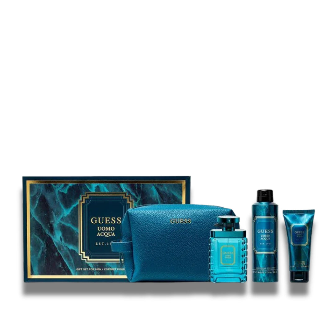 Guess Uomo Acqua 3-Piece Gift Set