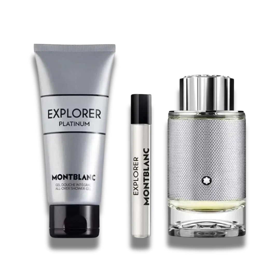 Mont Blanc Explorer Platinum Gift Set