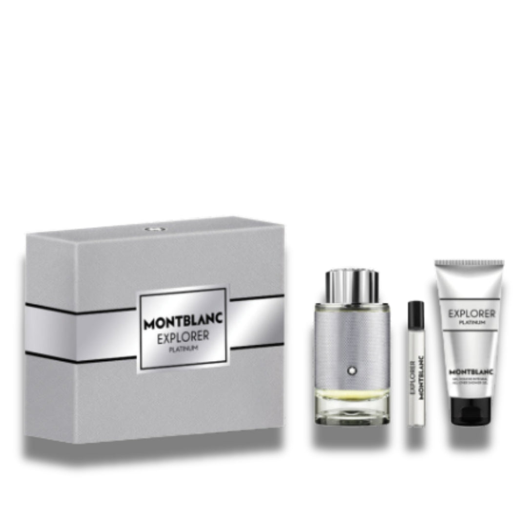 Mont Blanc Explorer Platinum Gift Set