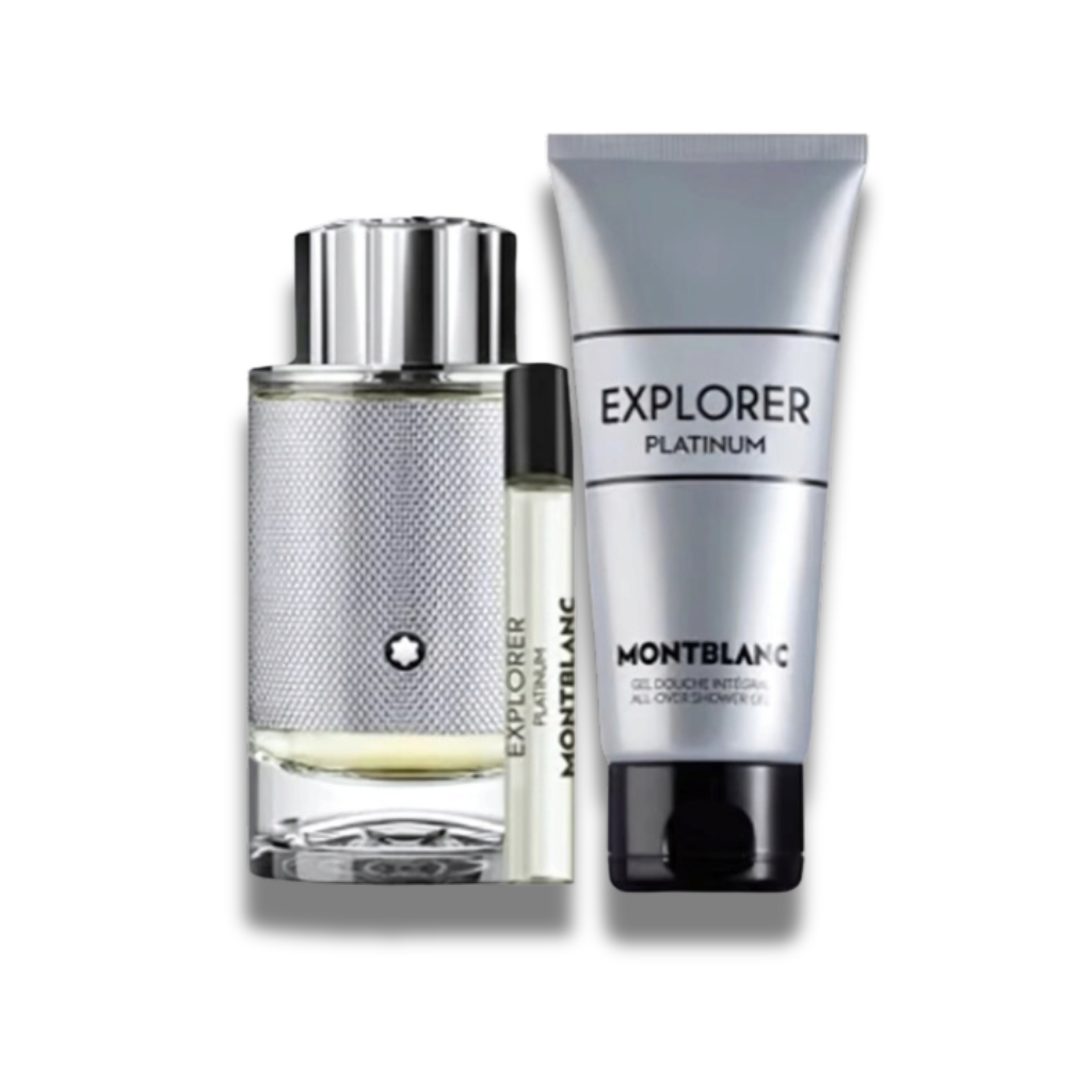 Mont Blanc Explorer Platinum Gift Set