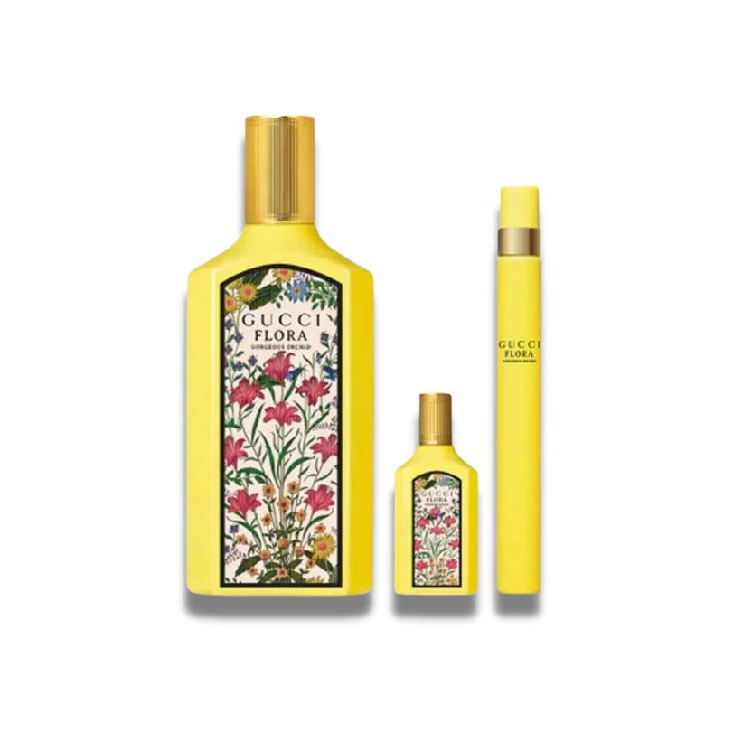 Gucci Flora Gorgeous Orchid EDP Gift Set