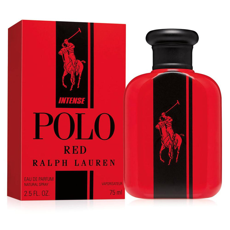 Ralph Lauren Polo Red Intense Eau de Parfum bottle and box